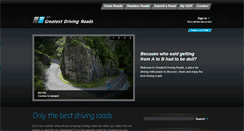 Desktop Screenshot of greatestdrivingroads.com